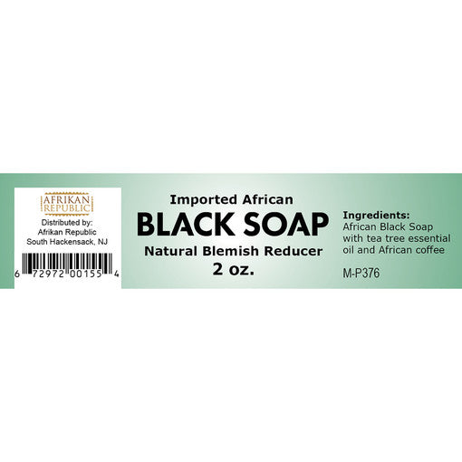 Black Soap - Natural Blemish Remover