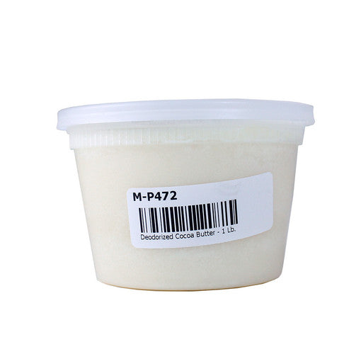 Deodorized Cocoa Butter (Organic) 1 Lb.